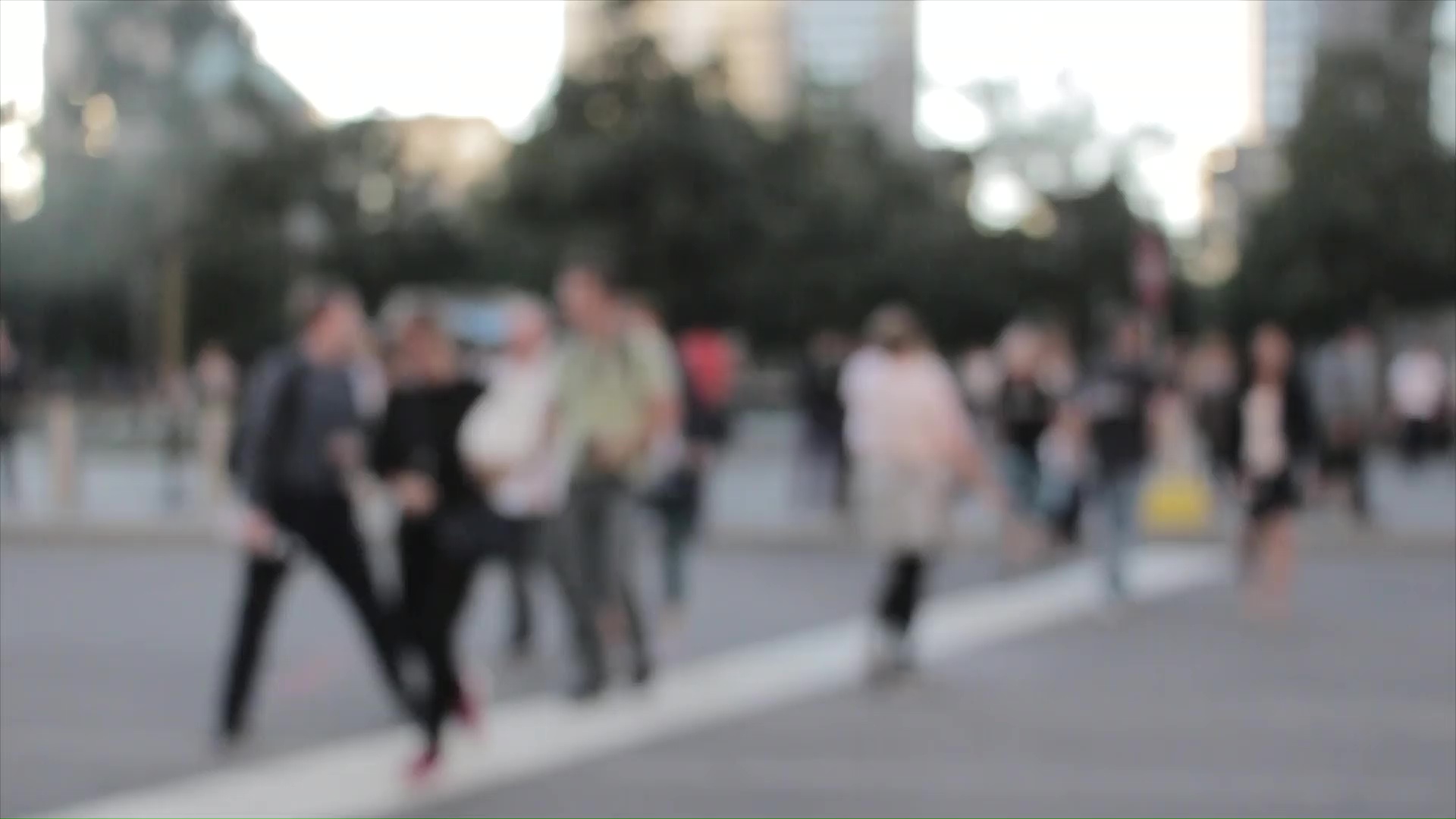 People walking