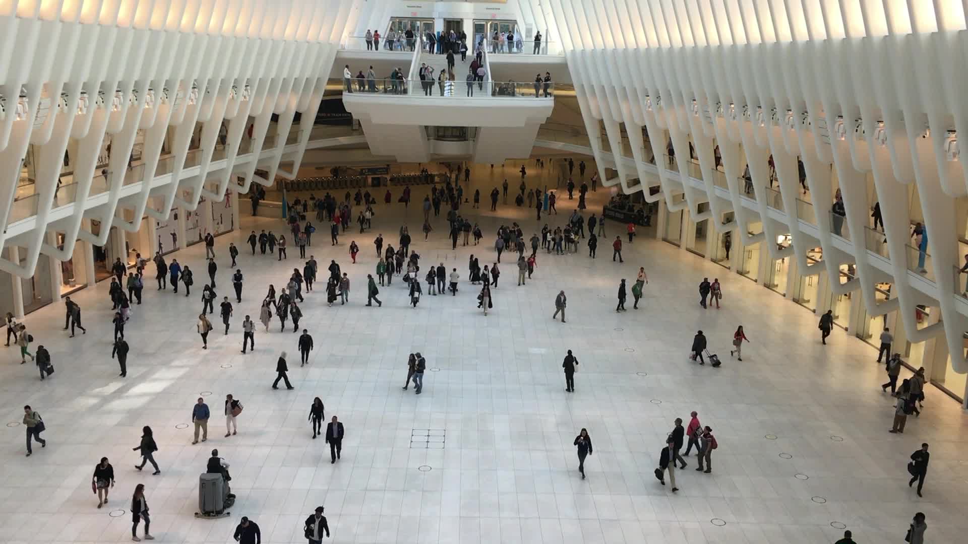 People walking